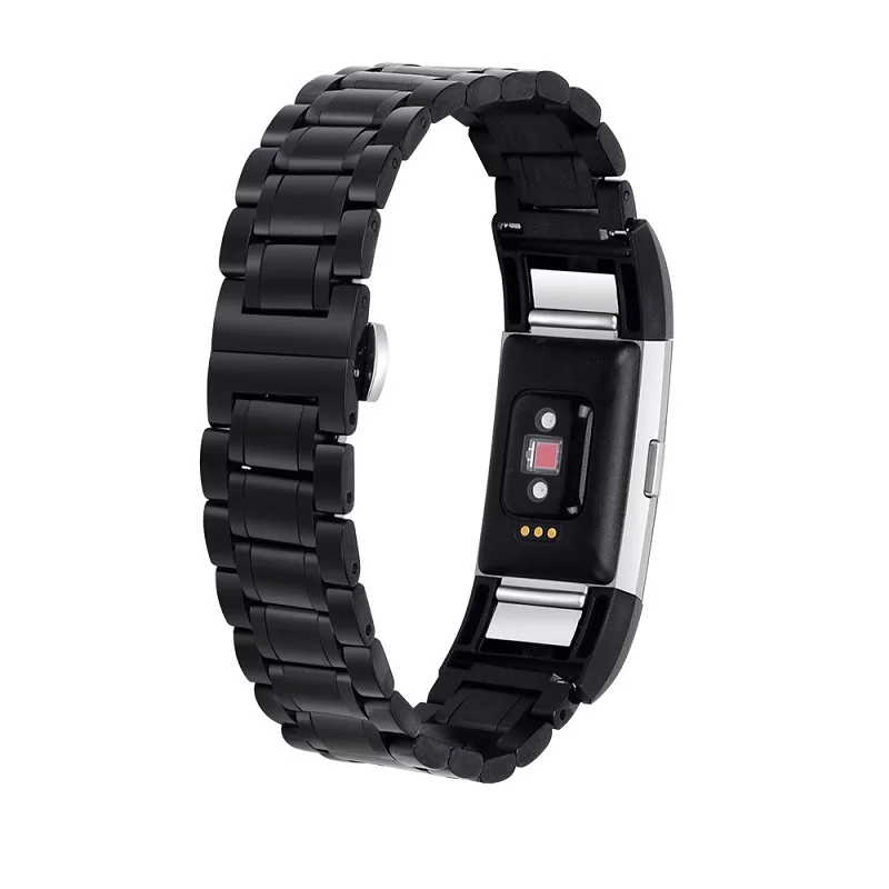 

Newest Luxury Stainless Steel Watchband For Fitbit charge 2 Strap smart Wristband bracelet Metal for Fitbit charge 2 Watch Band