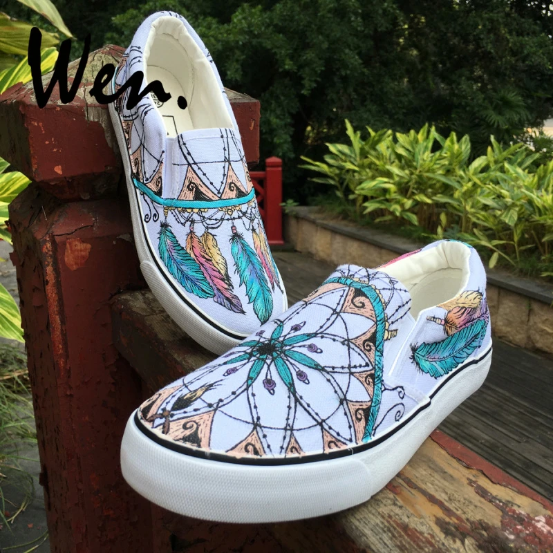 colored canvas sneakers