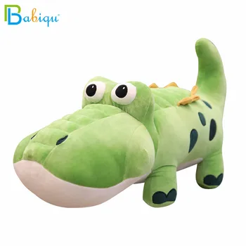 

Big Size Crocodile Lying Section Plush Pillow Mat Plush Crocodile Soft Stuffed Animal Toy Cartoon Plush Dolls Kids Girl Gift