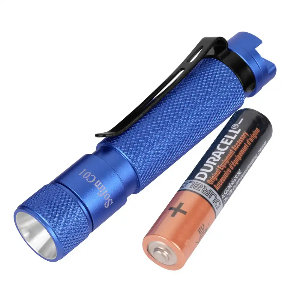 WUEBN Mini torcia a LED CREE Light piccola torcia impermeabile IP68 con batteria AAA WUEBN Mini torcia a LED CREE Light piccola torcia impermeabile IP68 con batteria AAA