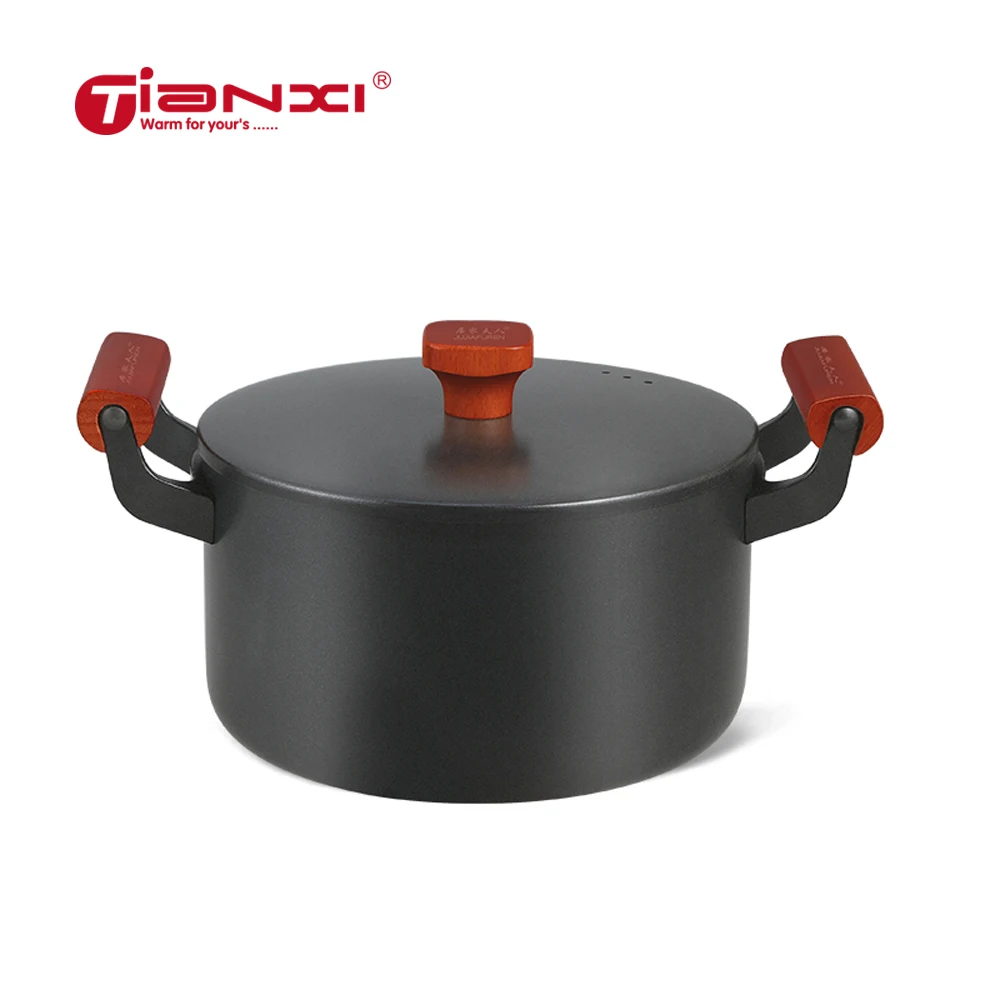 22 CM Soup Stock Pots Stockpot Non Stick Pot Soup Pots Home Vintage