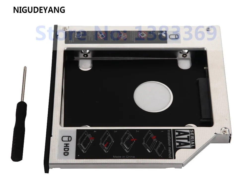 NIGUDEYANG 2-й жесткий диск SSD HDD SATA Caddy адаптер для M90z все-в-одном Замена DS-8A5SH DVD привод ODD