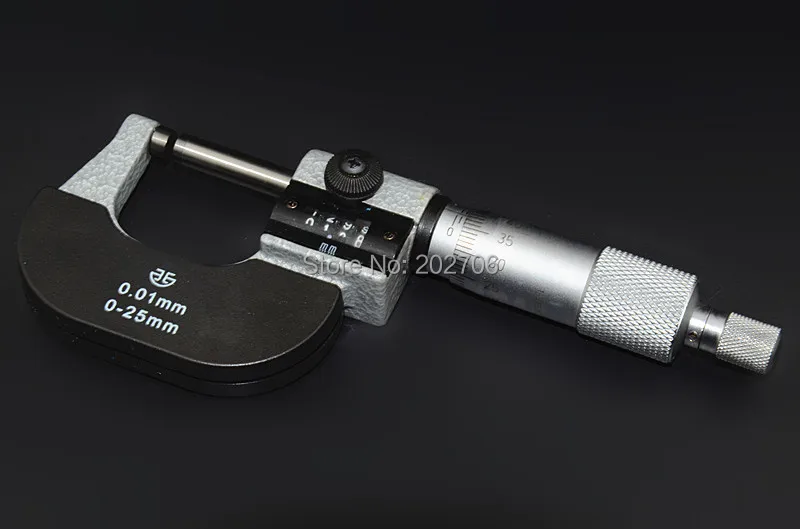 Qinghai xibei бренд 0-25 мм* 0,01 мм Микрометр со счетчиком цифровой микрометр высокое качество