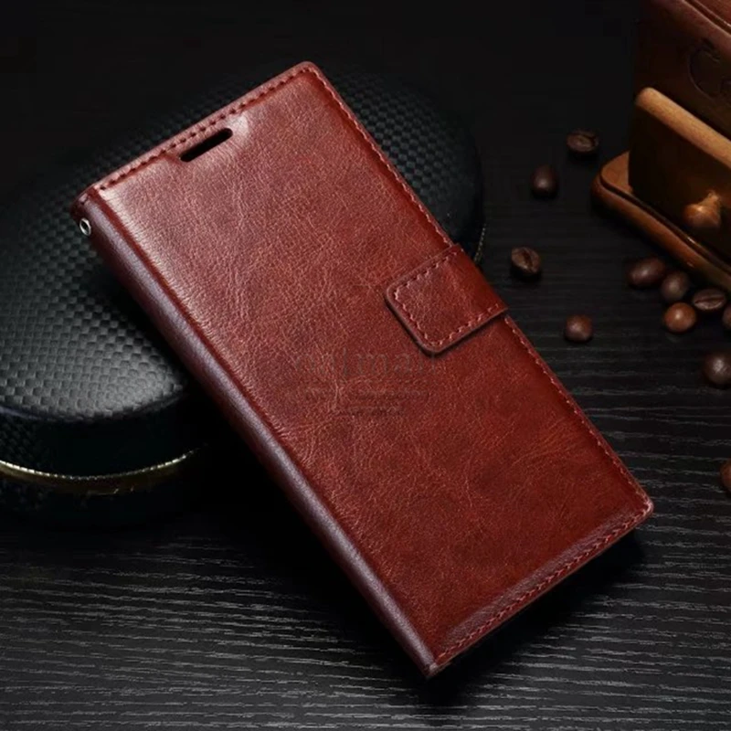 

Luxury Leather Flip Cover For Sony Xperia L1 Case Wallet Purse With Stand 5.5 inch Business Phone Bags For Sony E6 Coque Fundas