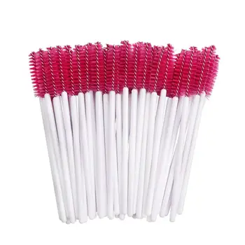 

500Pcs Eyelash Extension Disposable Eyebrow Brush Mascara Wand Applicator Spoolers Eye Lashes Cosmetic Brush Makeup Tools