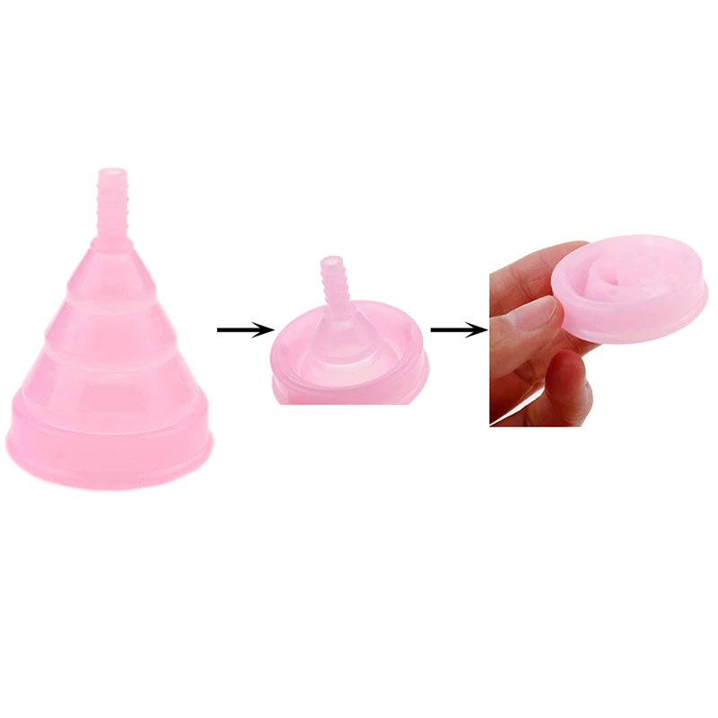 

100% Silicone Cup Menstrual Reusable Lady Cup Copa Menstrual Than Pads Hot Sale Menstrual Cup For Women Feminine Hygiene Medical