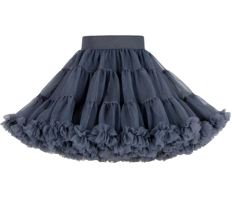 EAZII/Модная юбка-пачка для маленьких девочек пышная детская балетная детская юбка юбки для маленьких девочек фатиновые вечерние юбки принцессы для танцев