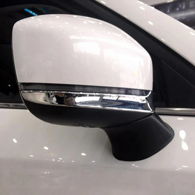 ABS Chrome Rearview Mirror Bottom Stripe Cover Trim For Mazda CX-9 2016-2019 ABS Chrome Rearview Mirror Bottom Stripe Cover Trim For Mazda CX-9 2016-2019