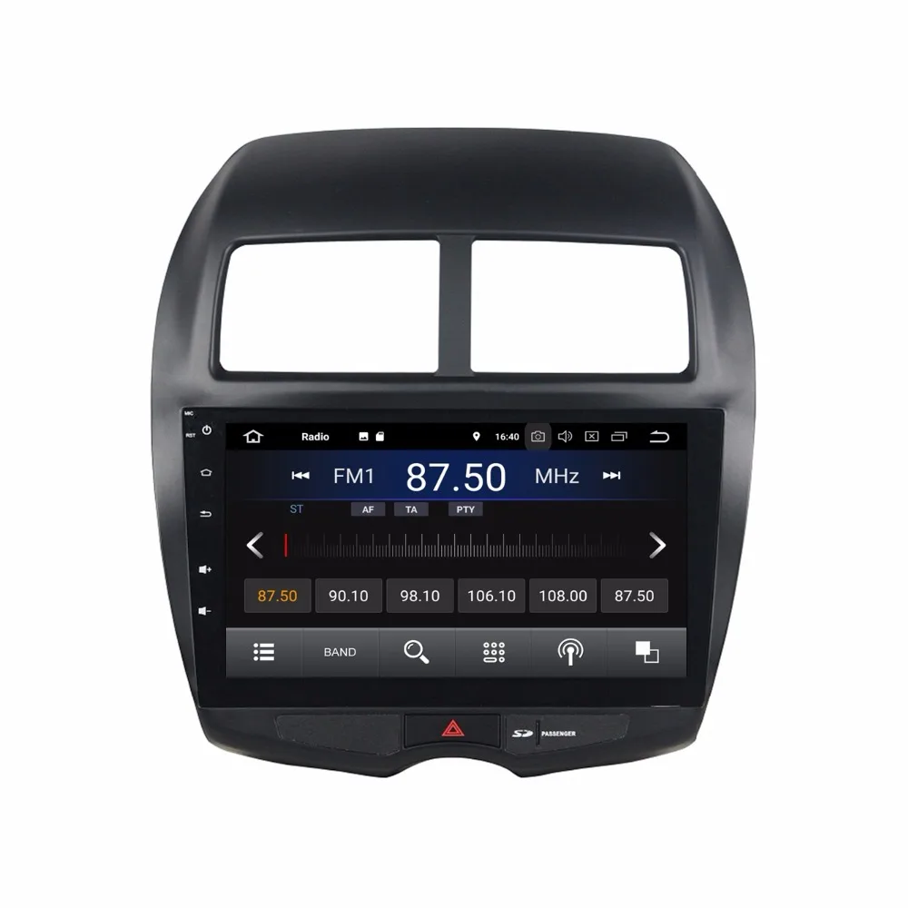 4 ядра 2 din 10," Android 8,1 DVD плеер автомобиля для Mitsubishi ASX GPS радио Bluetooth USB Wi Fi ГБ оперативная память 16 Встроенная