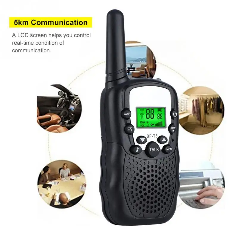 2 шт. мини рация Retevis UHF 462 467 МГц с ЖК экраном 22 канала|Рации| |