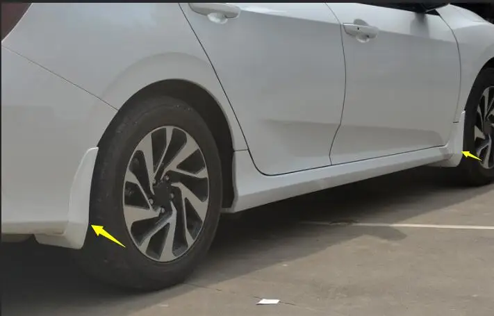 Для Honda 10 поколения civic fender Специальная Фабрика крыло водяной барьер Оригинальное отверстие положение Модификация аксессуары