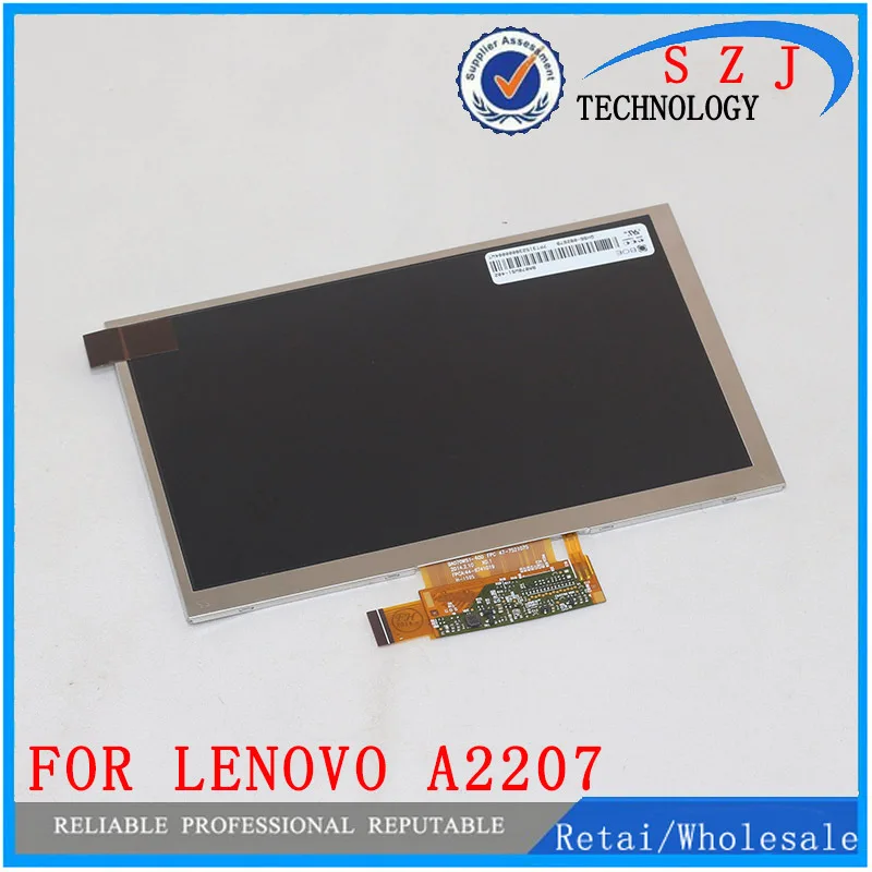 Оригинальный 7-дюймовый ЖК-дисплей для Lenovo A2107 A2207 дигитайзер сенсорного экрана