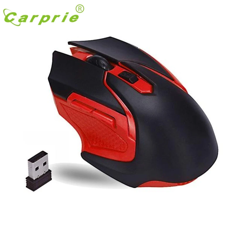 

CARPRIE Professional Gaming Wireless Mouse 6 Buttons Optical 3200 DPI Computer Game Mice For PC Laptop 20J Drop Shipping