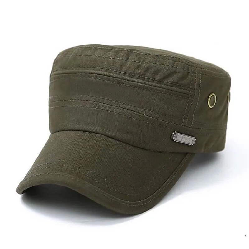 XEONGKVI корейский бренд Snapback Для мужчин Военная Униформа Шапки из хлопка на весну и