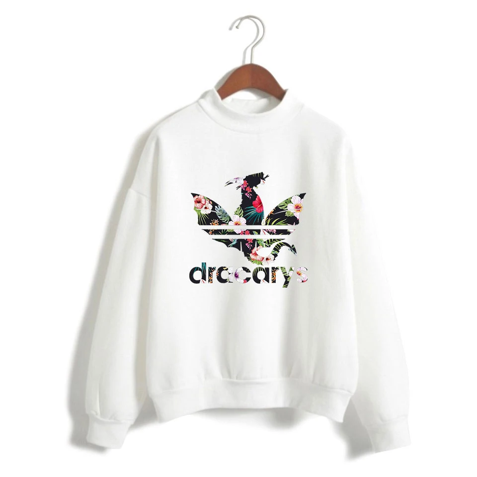 Kpop Dracarys Game Of Thrones Women Turtlenecks Hoodie Hoody Winter Winter Sweatshirt Women's Harajuku Breathable Hooded Hoodies Kpop Dracarys Game Of Thrones Women Turtlenecks Hoodie Hoody Winter Winter Sweatshirt Women's Harajuku Breathable Hooded Hoodies
