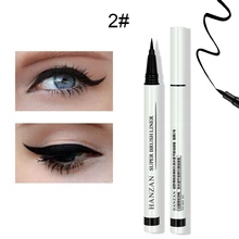 Лидер продаж Черный жидкая подводка длительное Водонепроницаемый глаз Liner Pencil Ручка Макияж Косметические средства