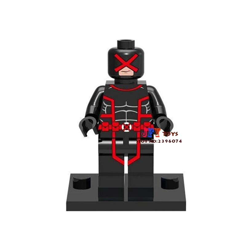 

Single Sale superhero X-Men Cyclops building blocks model bricks toys for children brinquedos menino