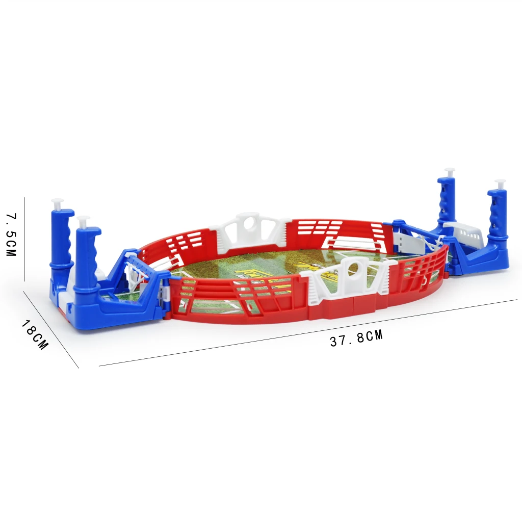 Novel Mini Tabletop Table Soccer Toy Shooting Defending Board Game Football Sport Match Kids Preschool Play Ball Toys