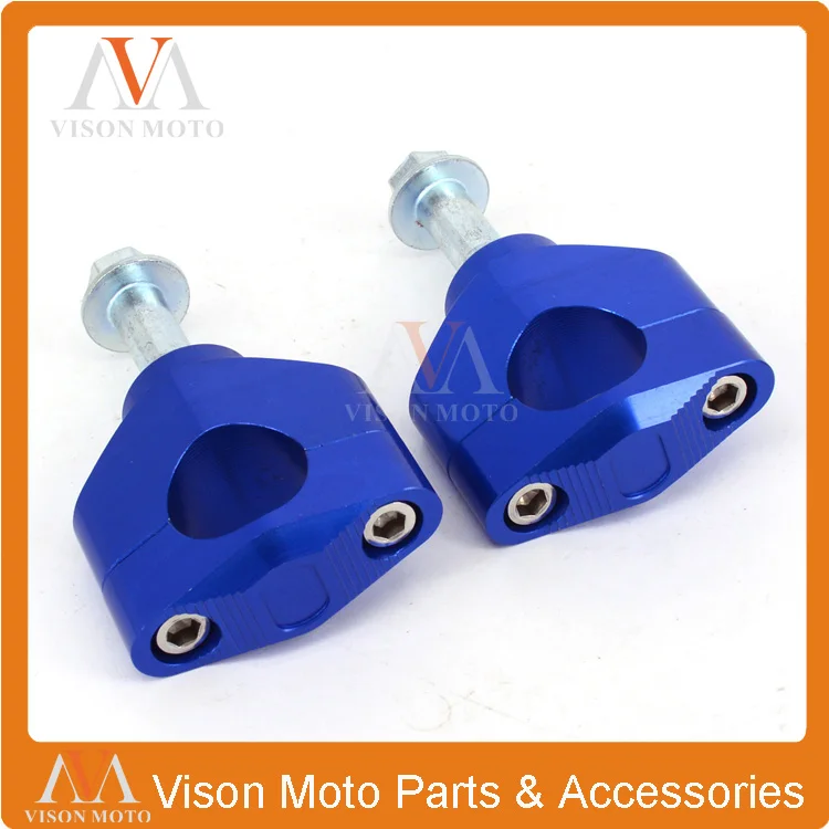 CNC Handlebar Bar Riser Raiser Clamp Mount28MM 1 1/8 For Honda CR CRF