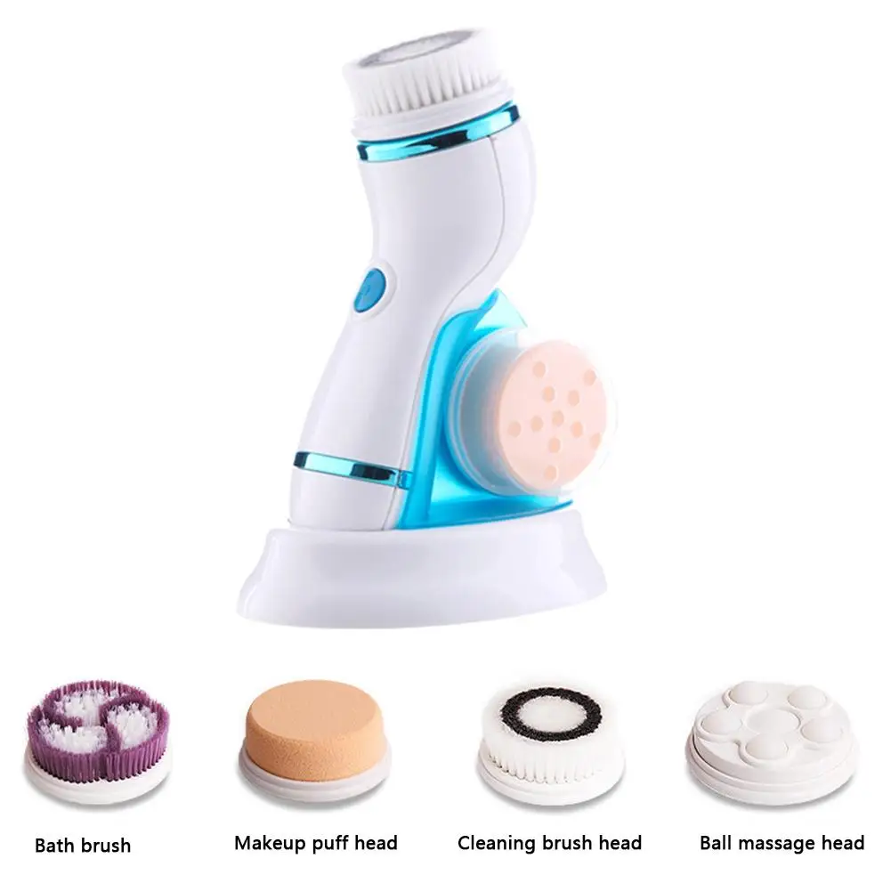1pcs Electric Rotating Face brush Ultrasonic Cleanser Whitening