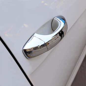 

For VW Volkswagen T-Roc 2017 2018 2019 Car Side Door Handle Cover Trim Sticker ABS Chrome Styling Car Accessories