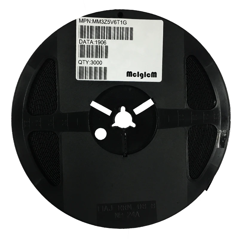 

MCIGICM MM3Z5V6T1G Zener Diode 5.6V 300mW Surface Mount SOD-323 MM3Z5V6