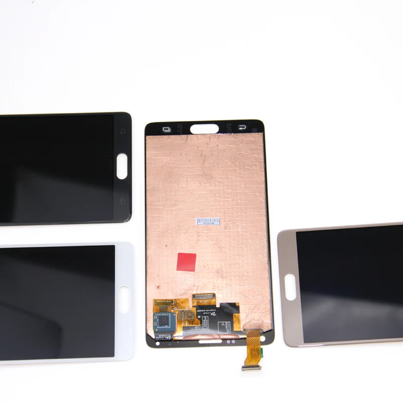 Супер AMOLED для SAMSUNG Galaxy Note 4 ЖК дисплей сенсорный экран дигитайзер Запасные части