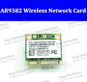 

AR9382 AR5BHB116 300M Half Mini PCI Express Wireles WLAN WIFI Card 2.4G-5G