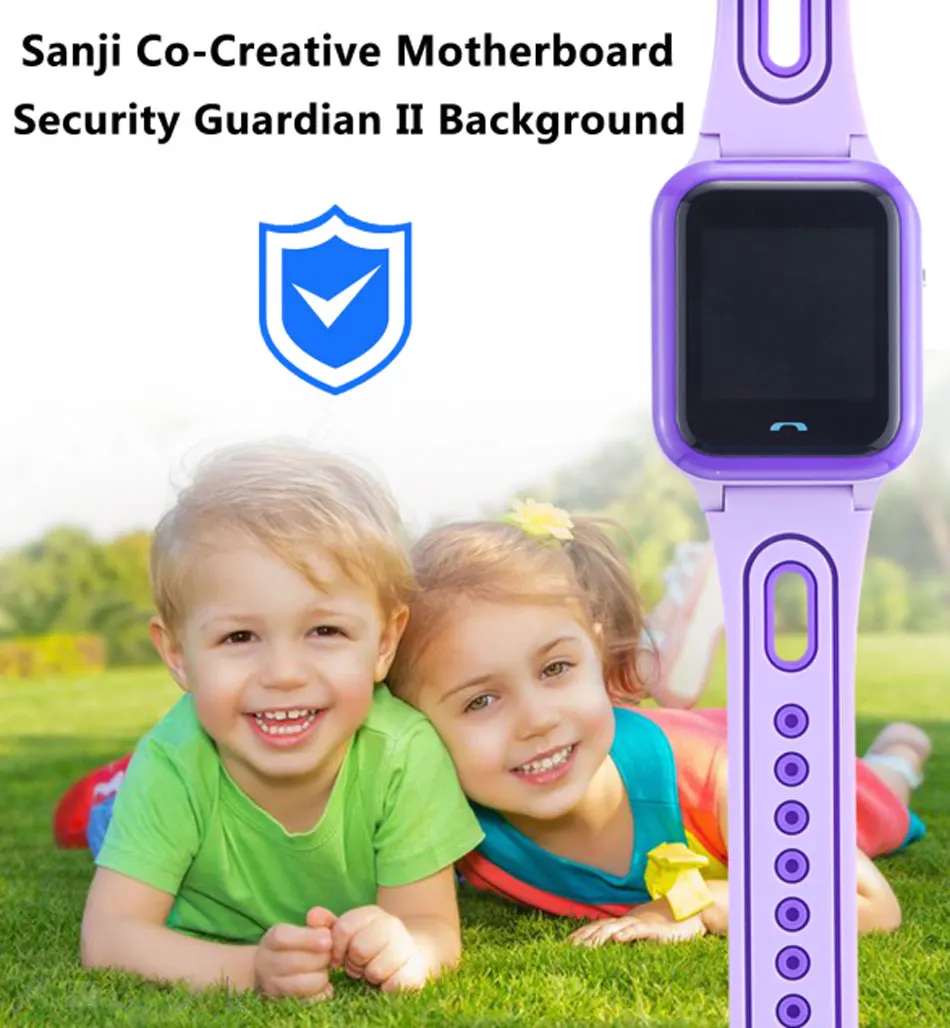 SALFRESA L60 Children Smart Watch Waterproof IP67 Color Touch Screen 1.33'' Baby Safety Kids AGPS LBS Smart Bracelet for Child-7