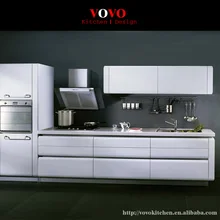 Современный белый лаковый кухонный шкаф из Китая