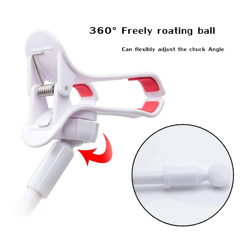 Ascromy Flexible Gooseneck Long Arm Clip Universal Cell Phone Holder Lazy Bracket Mobile Phone Stand For iPhone X Xiaomi Soporte (3)