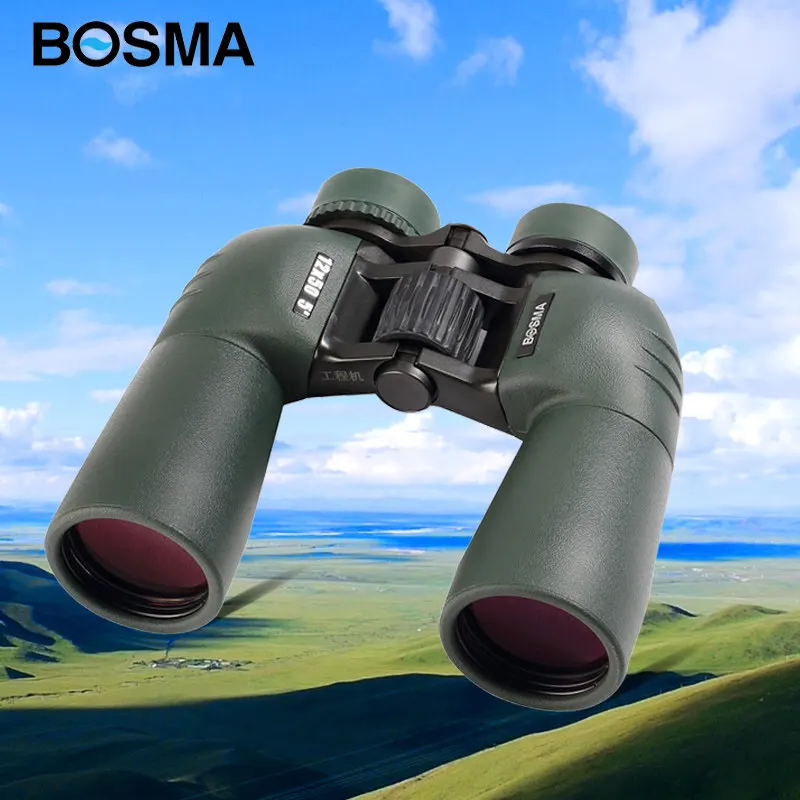 BOSMA военный HD 12X50 бинокль профессиональный охотничий телескоп зум ночное видение