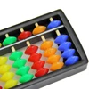 Portable Arithmetic Soroban w/ Mathematics Calculate Tool Colorful Beads Abacus #H055# 4