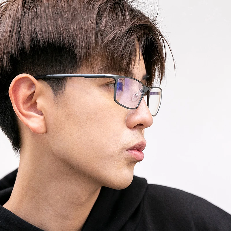 Vazrobe Aluminum Computer Glasses Men Blocking Blue Light Ray Gaming