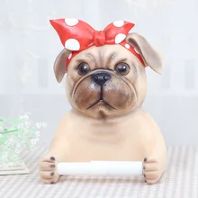 Sute животные туалетная бумага для туалета гигиенический каучуковый лоток Бесплатный удар ручная коробка для салфеток бытовой бумажный держатель для полотенец