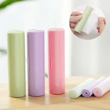 Путешествия портативный мыло бумага мытья рук Ванна Ароматические ломтик простыни коробка для вспенивания TB