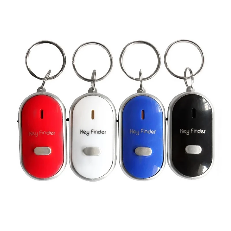 

Portable Wireless Key Finder Whistle Sensor Anti-lost Alarm Sound LED Light Things Tracker Elderly Anti-lost Alarm