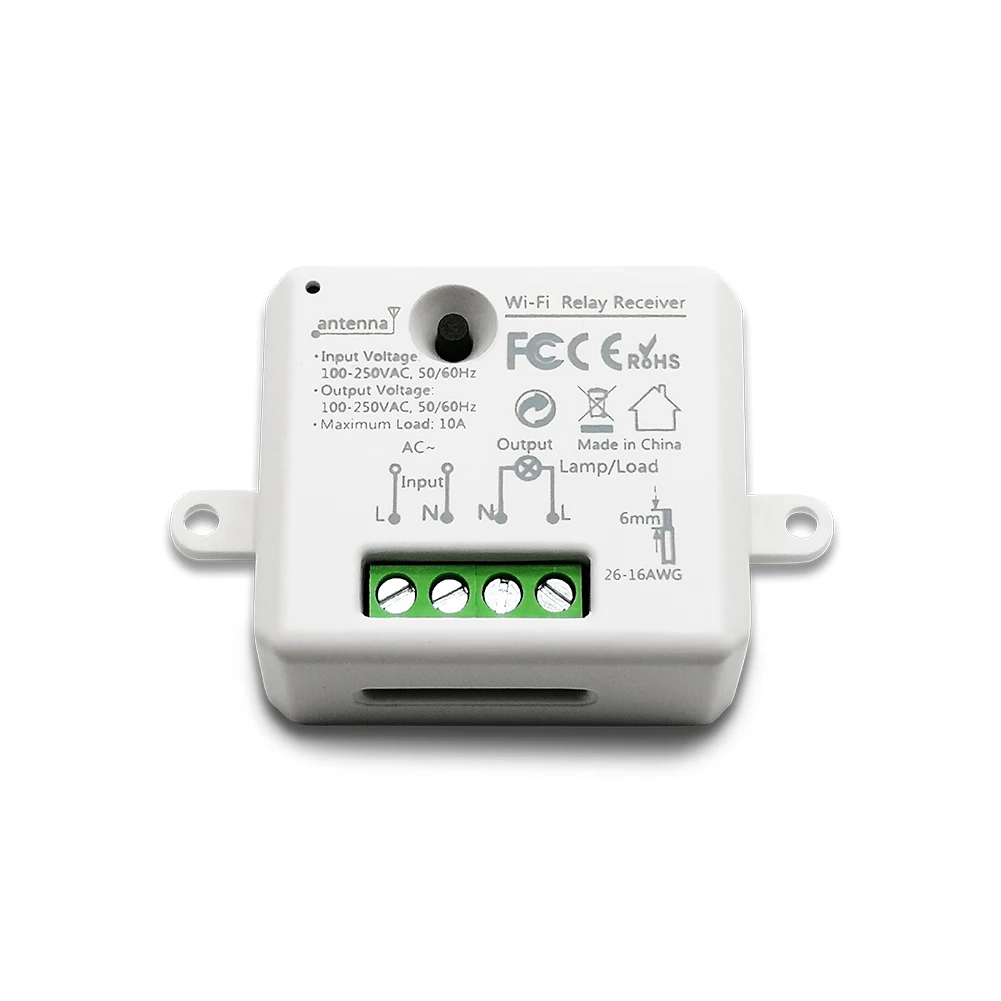 

Lights Switch Module Home Voice Control Household Timer White Smart APP WIFI Countdown Accessories Socket ABS Tiny On Off