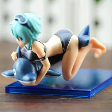 Mifen Craft Sword Art Online ALO GGO Asada Shino Figure Sinon Swimsuit Bikini Dolphin Version 13CM PVC Anime Doll Model Toys
