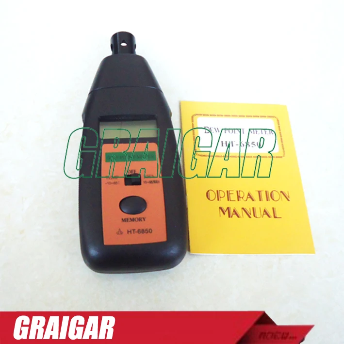 

NEW HT-6850 Dew Point Meter with Temperature Tester Fast Shipping