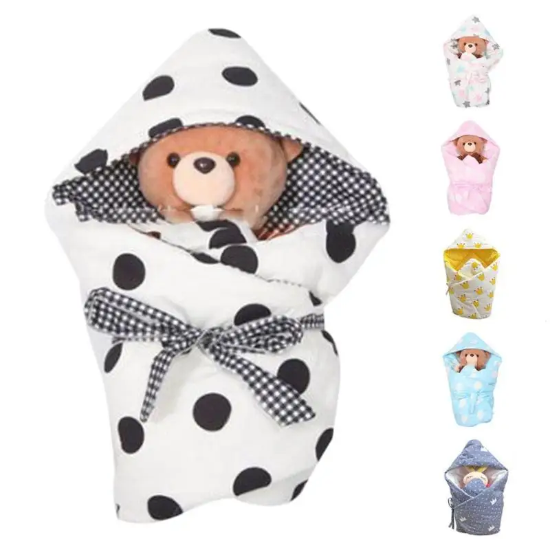 

Cotton baby blanket newborn envelope bag Receiving Blankets Infant Swaddles Swaddling Wrap Blanket Sleepsack Baby bedding R4