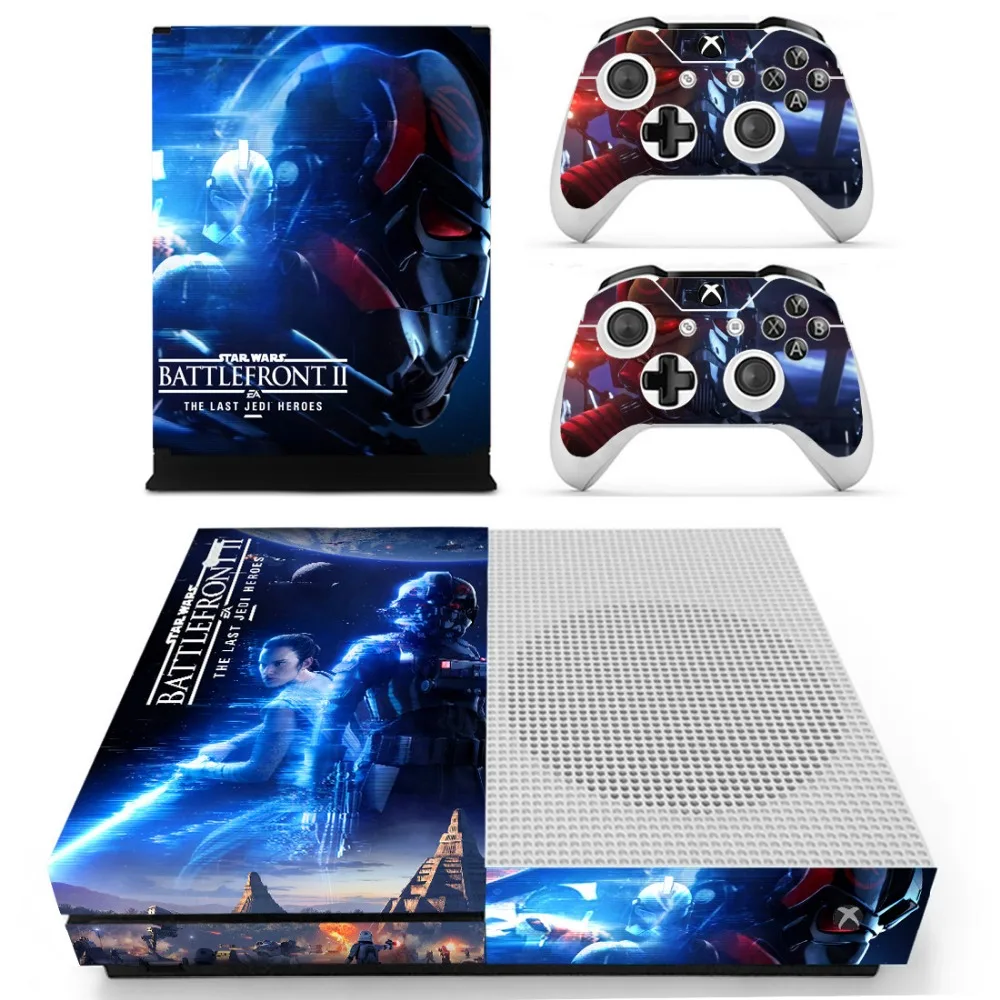 Star Wars Vinly Skin Sticker Decals For XBOX One S Console With Two Wireless Controller Skin