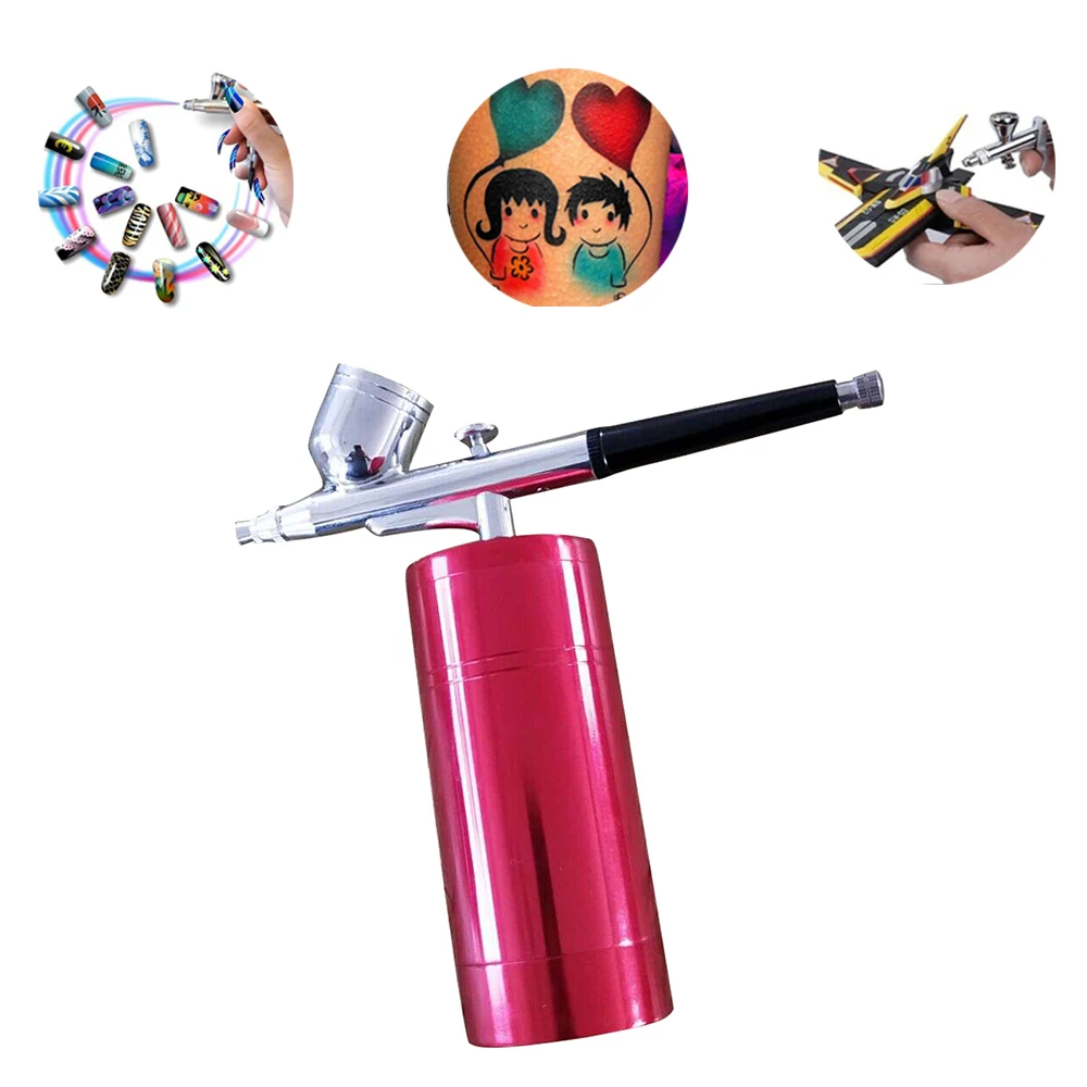

Wireless Portable Rechargeable Airbrush Compressor Kit For Airbrush Makeup,Nail Art,Temporary Tattoos,Model Painting