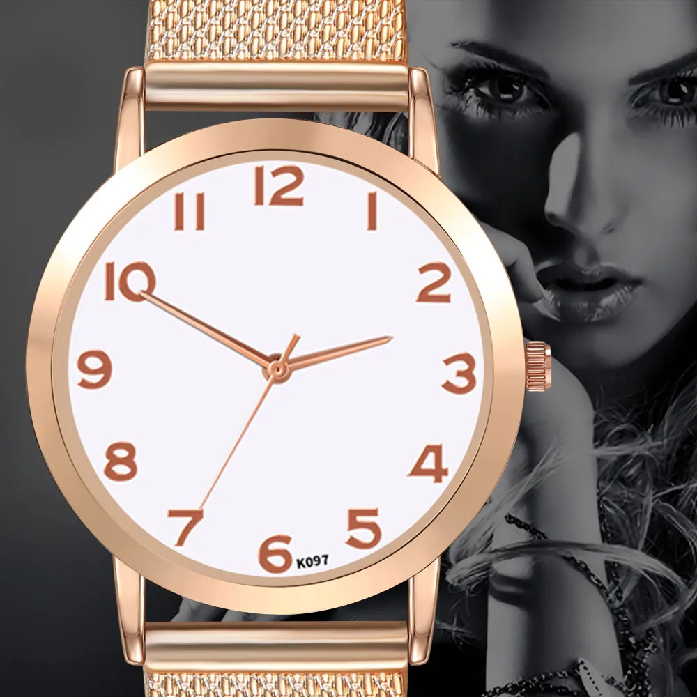

2019 Hot Women Fashion Watch Luxury Leisure Set Auger Simple Stainless Steel Band Quartz Watch Dress Reloj de dama Wd3 sea