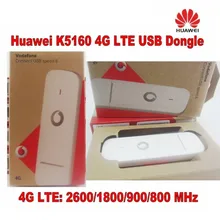 Vodafone K5160 HUAWEI 4G usb dongle 150Mbps Unlocked 4G MODEM Free Shipping PK E3370 E3372