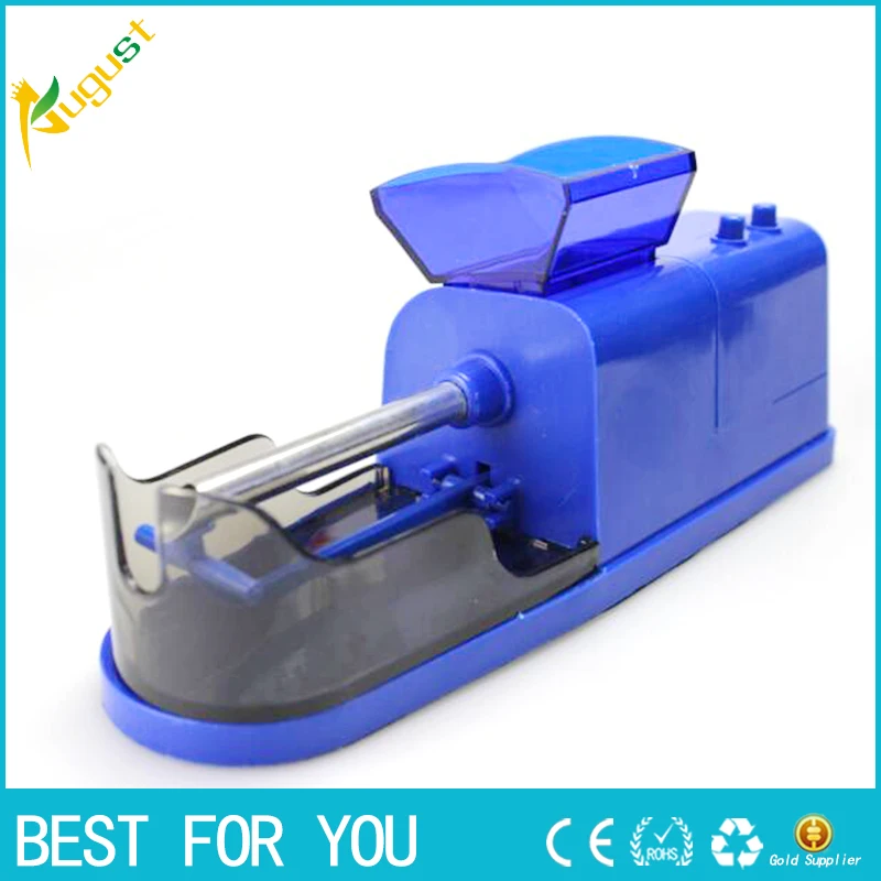 

1pc Cigarette Tobacco Automatic Electric Rolling Roller Machine Injector Maker DIY