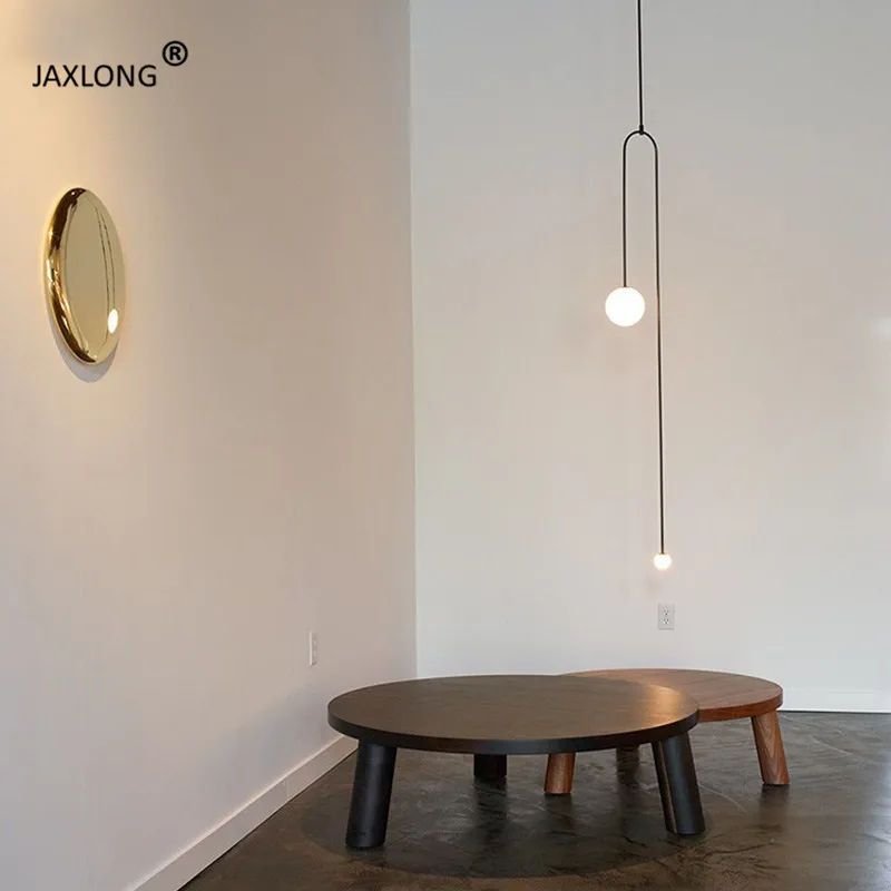 

Nordic Minimalist Home Decor Pendant Lamp Bedroom Bedside Long Hanging Light Loft Pendant Lights Modern Lighting Light lustre