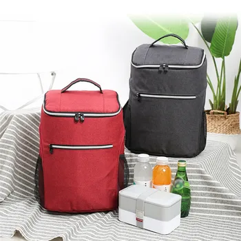 

New 20L 600D Oxford Large Picnic Hot Water Bottle Lunch Picnic Box Insulation Cold Pack Ice Pack Fresh Keep Warm Warm Backpack