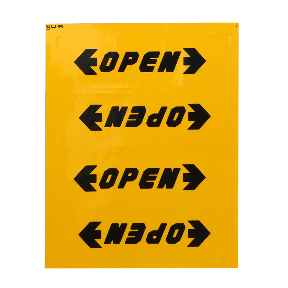 

Car Stickers 1Set Auto Stickers Reflective Car Door Opening Warning Safety Tips Decals Auto Decoration Accessories Car styling