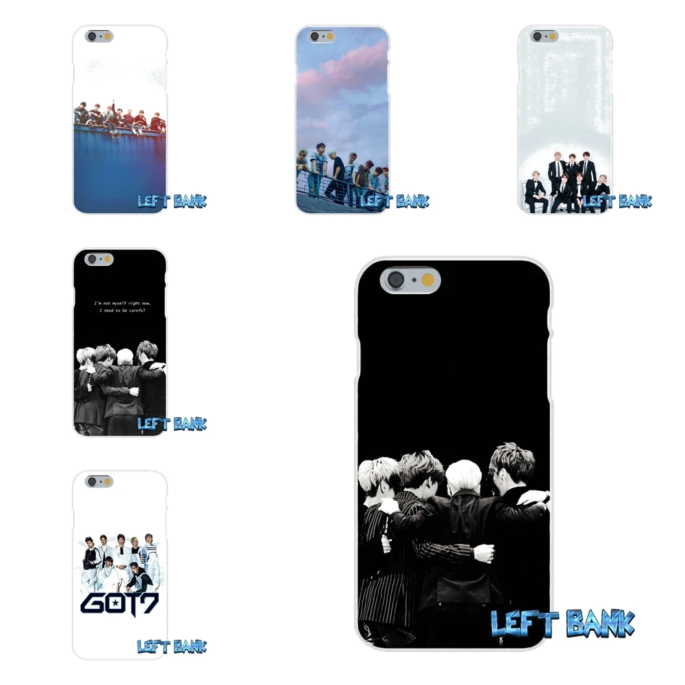 GOT7 KPOP Корея мальчик группа прозрачный мягкий тонкий чехол из силикона для Huawei G7 P8